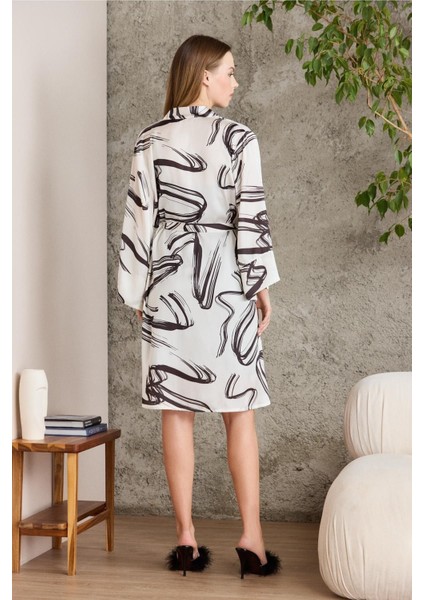 Pierre Cardin saten Emprime Gecelik & Sabahlık Takım - 2430 modelleri