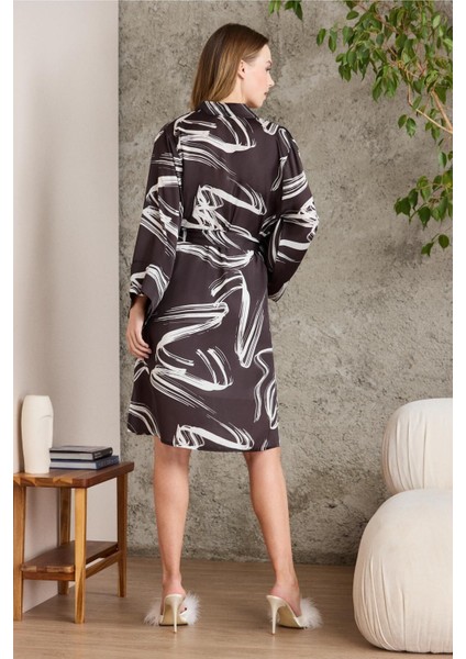 Pierre Cardin saten Emprime Gecelik & Sabahlık Takım - 2430 modelleri