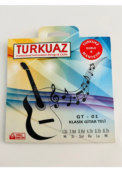 Turkuaz Gt-01 Klasik Gitar Teli