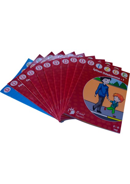 Dizge 5-6 Yaş Kitap Seti (11 Kitap + Plastik Kontrol Aracı) fiyatları