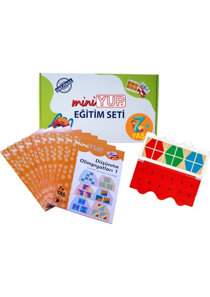 Miniyup 7+ Yaş Kitap Seti (10 Kitap + Kontrol Aracı)