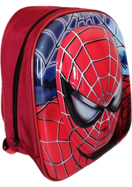 Kreş & Anaokulu Çocuk Sırt Çantası Örümcek Spderman Karakter 3-6 Yaş 5d Kabartmalı Kumaş Okul Çantası 30CM fırsatları