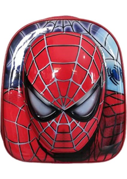 Kreş & Anaokulu Çocuk Sırt Çantası Örümcek Spderman Karakter 3-6 Yaş 5d Kabartmalı Kumaş Okul Çantası 30CM indirimleri