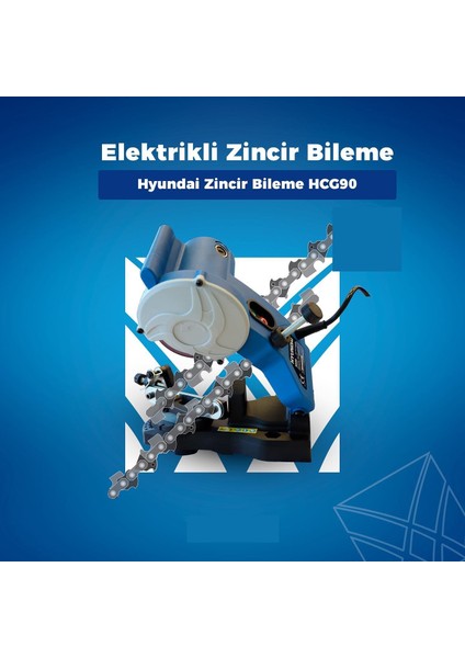 Elektrikli Zincir Bileme HCG90 - Yeni Ürün