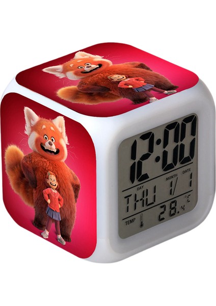 Küçük Boy Mini LED Stitch Anime Dijital Çalar Saat (Yurt Dışından)