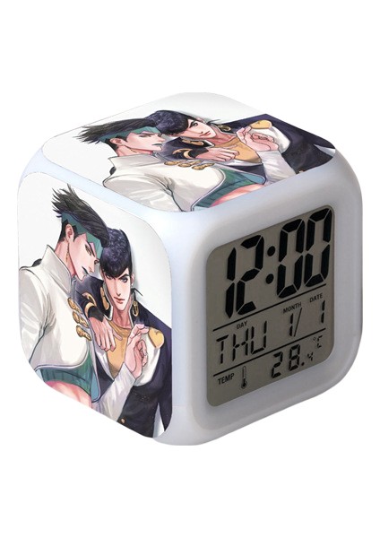 Küçük Boy Mini LED Stitch Anime Dijital Çalar Saat (Yurt Dışından)