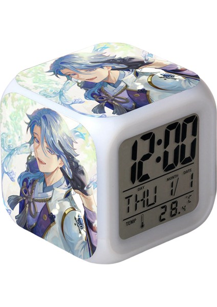 Küçük Boy Mini LED Stitch Anime Dijital Çalar Saat (Yurt Dışından)