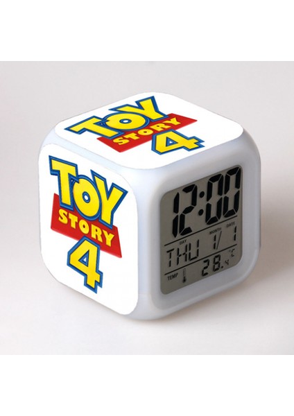 Küçük Boy Mini LED Stitch Anime Dijital Çalar Saat (Yurt Dışından)