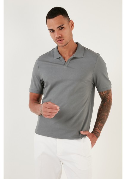 Slim Fit Pamuklu Polo T-Shirt Erkek Polo T Shirt 5902141 fiyatları