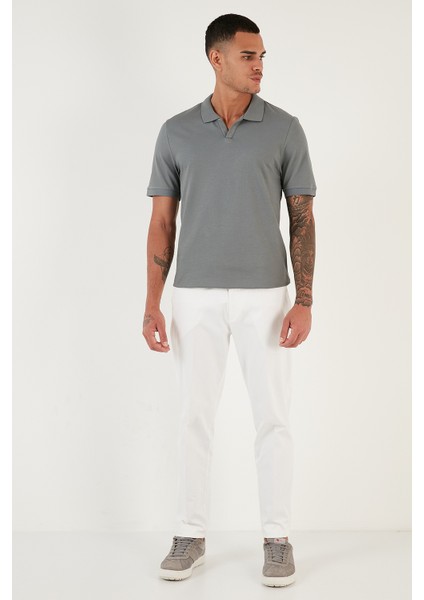 Slim Fit Pamuklu Polo T-Shirt Erkek Polo T Shirt 5902141 fırsatları