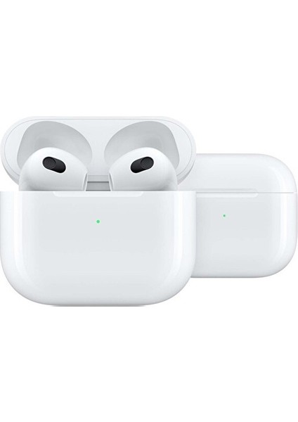 Airpods 3. Nesil Silikonsuz Bluetooth Kulaklık  + 1 Adet Usb Lamba