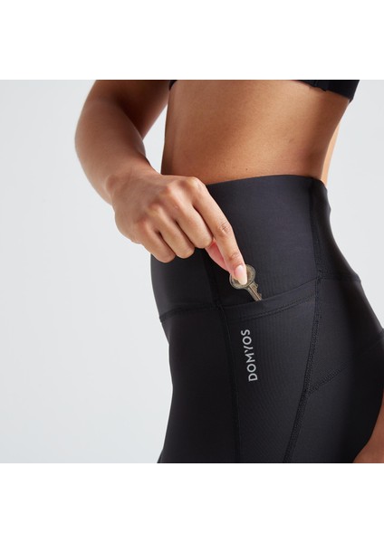Domyos Kadın Fitness / Kardiyo Taytı - Siyah indirimleri