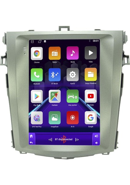 Toyota Corolla Android 10 Multimedya Carplay 2gb RAM+32GB HDD Navigasyon Tesla Ekran fırsatları