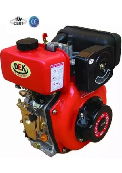 Dek-Komoto 5 Hp 220 cc Marşlı Kamalı Krank(19 Mm) Yanmar Muadili Dizel Motor