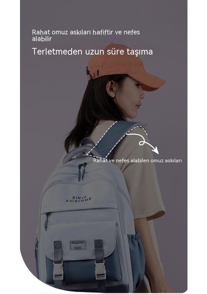 5-6. Sınıflar Için Uygun Geniş Askılı Ortaokul Kız Çocukları Için Büyük Kapasiteli ve Sevimli Ilkokul Öğrencisi Sırt Çantası (Yurt Dışından) fiyatları