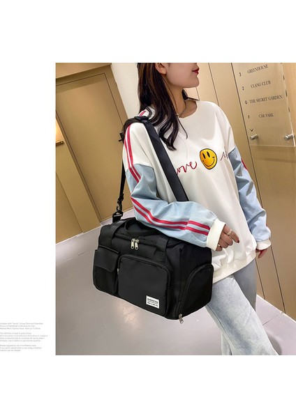 Büyük Kapasiteli Eğik Kuru ve Islak Ayırma Katlanabilir Seyahat Çantası (Yurt Dışından) fırsatları