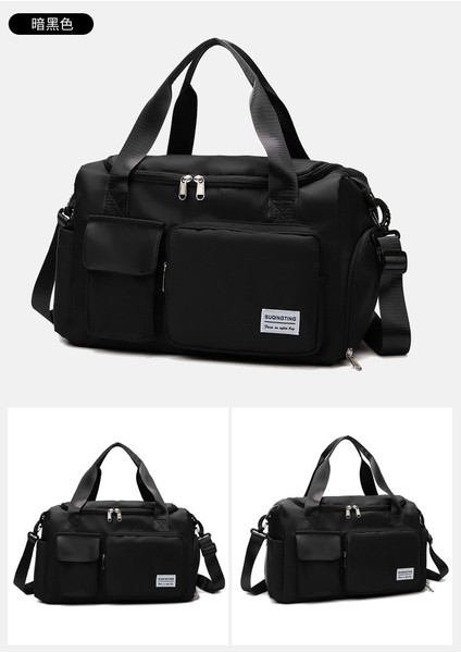 Büyük Kapasiteli Eğik Kuru ve Islak Ayırma Katlanabilir Seyahat Çantası (Yurt Dışından) indirimleri