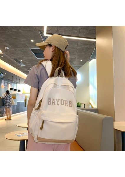 Lise Öğrencileri Ortaokul Öğrencileri Sırt Kızlar Üniversite Öğrencileri Ilkokul Öğrencileri Renk Bloklu Sırt Için Okul Çantası (Yurt Dışından) modelleri