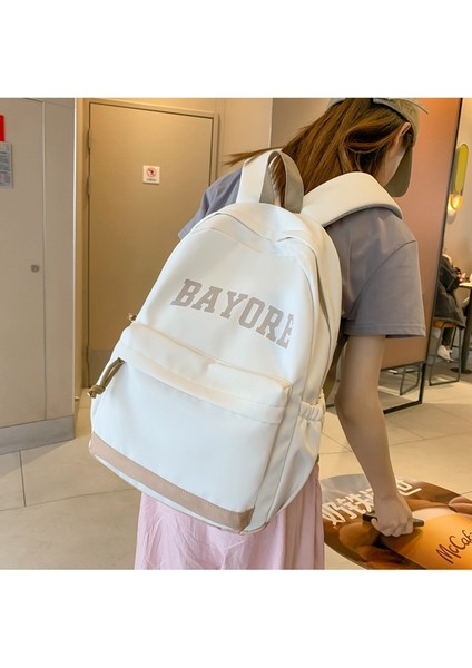 Lise Öğrencileri Ortaokul Öğrencileri Sırt Kızlar Üniversite Öğrencileri Ilkokul Öğrencileri Renk Bloklu Sırt Için Okul Çantası (Yurt Dışından) indirimleri
