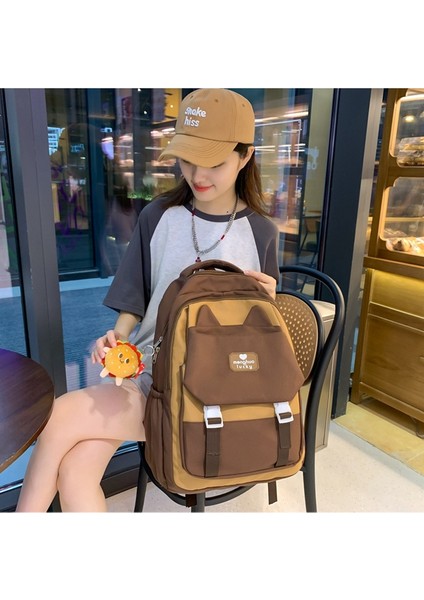 Okul Kadın Üniversite Öğrencisi Lise Retro Büyük Kapasiteli Sırt Bilgisayar Tüm Maç Ortaokul Öğrencisi Sırt Çantası (Yurt Dışından) modelleri