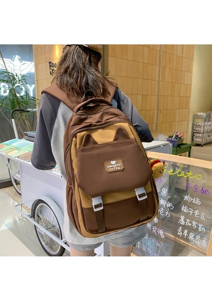 Okul Kadın Üniversite Öğrencisi Lise Retro Büyük Kapasiteli Sırt Bilgisayar Tüm Maç Ortaokul Öğrencisi Sırt Çantası (Yurt Dışından) fırsatları