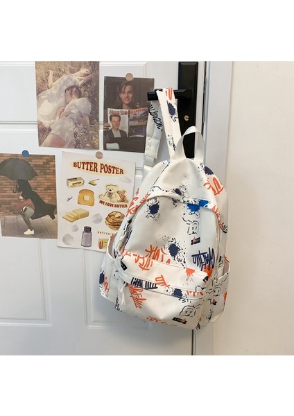 Omuzdan Askili Kadın Karikatür Kampüs Ortaokul Öğrencisi Okul Büyük Kapasiteli Seyahat Çantası (Yurt Dışından) modelleri