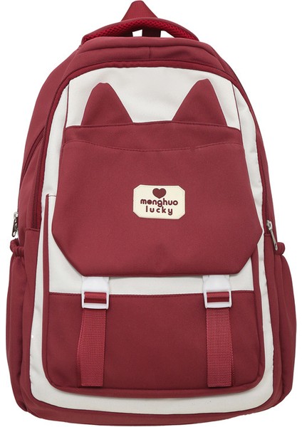 Okul Kadın Üniversite Öğrencisi Lise Retro Büyük Kapasiteli Sırt Bilgisayar Tüm Maç Ortaokul Öğrencisi Sırt Çantası (Yurt Dışından)