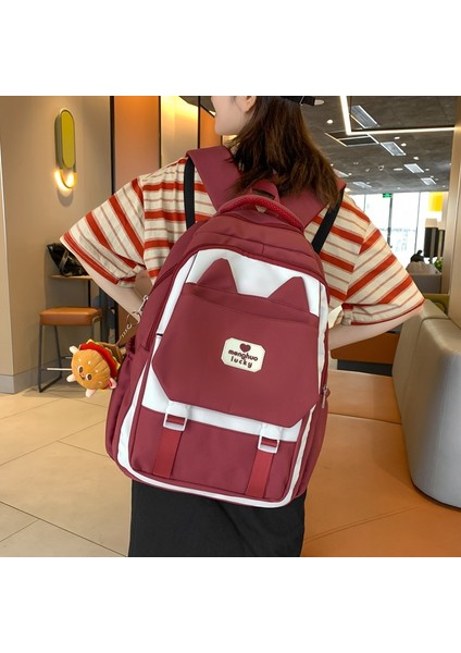 Okul Kadın Üniversite Öğrencisi Lise Retro Büyük Kapasiteli Sırt Bilgisayar Tüm Maç Ortaokul Öğrencisi Sırt Çantası (Yurt Dışından) fiyatları