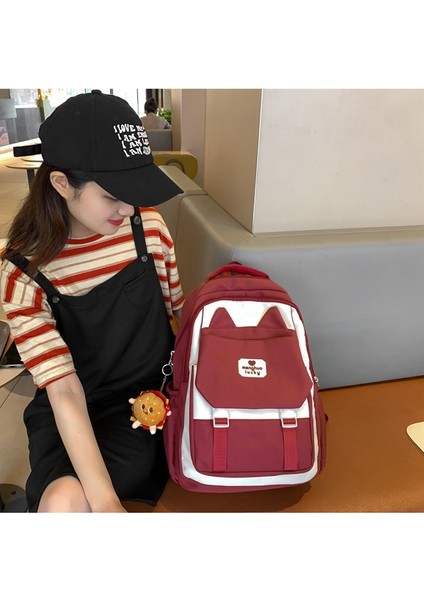 Okul Kadın Üniversite Öğrencisi Lise Retro Büyük Kapasiteli Sırt Bilgisayar Tüm Maç Ortaokul Öğrencisi Sırt Çantası (Yurt Dışından) modelleri