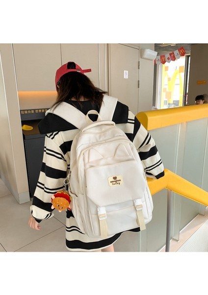 Okul Kadın Üniversite Öğrencisi Lise Retro Büyük Kapasiteli Sırt Bilgisayar Tüm Maç Ortaokul Öğrencisi Sırt Çantası (Yurt Dışından) fırsatları