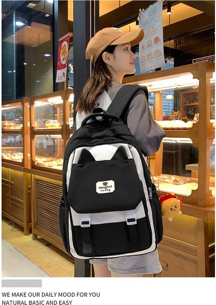 Okul Kadın Üniversite Öğrencisi Lise Retro Büyük Kapasiteli Sırt Bilgisayar Tüm Maç Ortaokul Öğrencisi Sırt Çantası (Yurt Dışından) modelleri