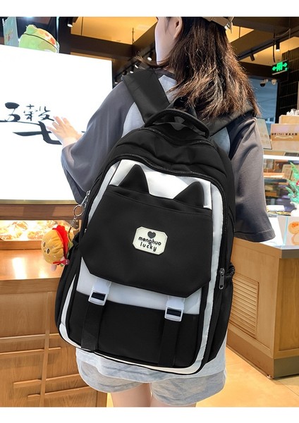 Okul Kadın Üniversite Öğrencisi Lise Retro Büyük Kapasiteli Sırt Bilgisayar Tüm Maç Ortaokul Öğrencisi Sırt Çantası (Yurt Dışından) fırsatları