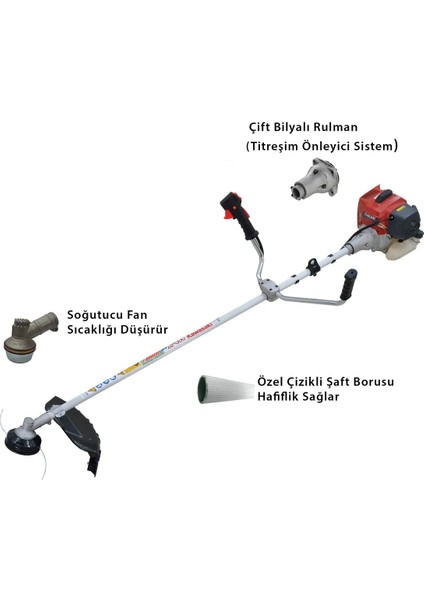 Mıkawa X800 Evo Benzinli Yan Tırpan (Easy Start) fiyatları
