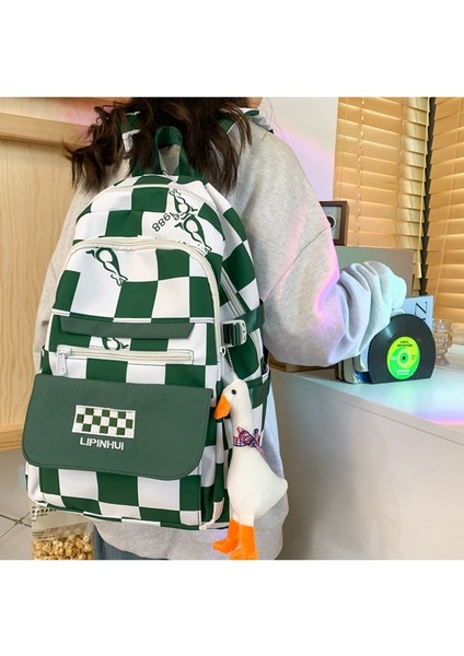 Okul Kadın Izgara Takım Sırt Ortaokul Üniversite Öğrencileri Sırt Çantası (Yurt Dışından) fiyatları