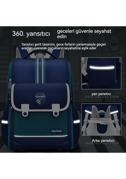Ilkokul Öğrencileri Için Okul Erkek ve Kız Omuz Yükü Azaltmak Için 1-2 Sınıflar Omurga Koruması Çantası (Yurt Dışından) fiyatları
