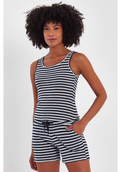 Slim Fit Atlet Şort Takım (B20-289 00)