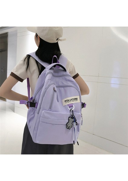 Öğrenci Büyük Kapasiteli Sırt Çantası Gündelik Spor Kore Tarzı Okul Çantası (Yurt Dışından) fiyatları