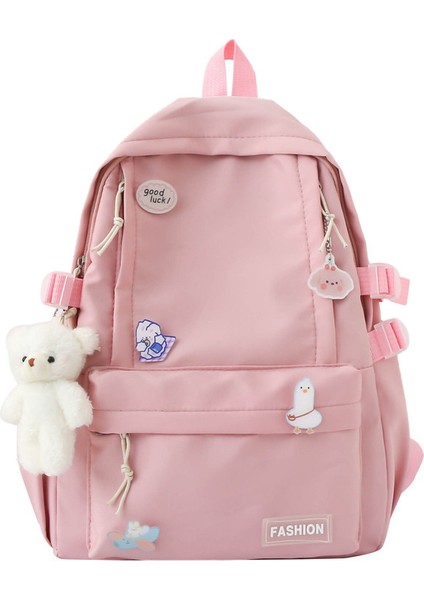 Gündelik Moda Sırt Çantası Yeni Büyük Kapasiteli Ins Kore Tarzı Okul Çantası (Yurt Dışından)