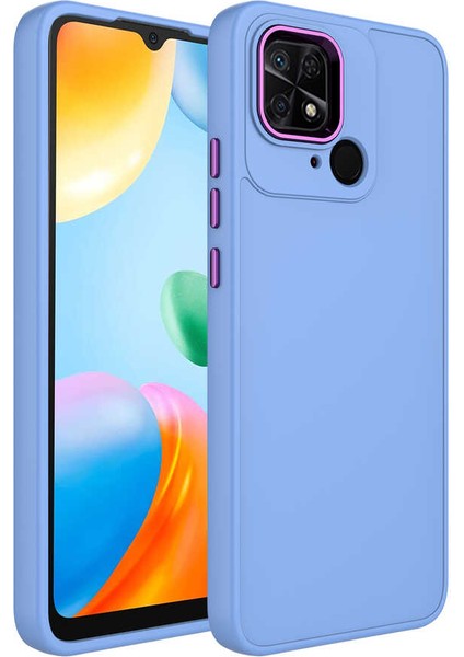 Xiaomi Redmi 10C Kılıf Metal Çerçeveli Hassas Butonlu Renkli Içi Kadife Lansman Kapak (Luna) fiyatları