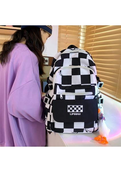 Yeni Okul Çantası Kadın Ins Kore Tarzı Öğrenci Sırt Çantası (Yurt Dışından) modelleri