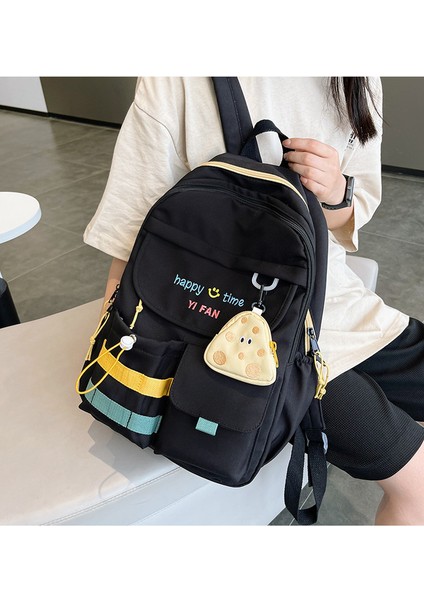Öğrenci Büyük Kapasiteli Sevimli Sırt Çantası Ins Kore Tarzı Okul Çantası (Yurt Dışından) fiyatları
