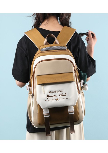 Yeni Kore Tarzı Öğrenci Sırt Çantası Büyük Kapasiteli Öğrenci Sırt Çantası (Yurt Dışından) modelleri