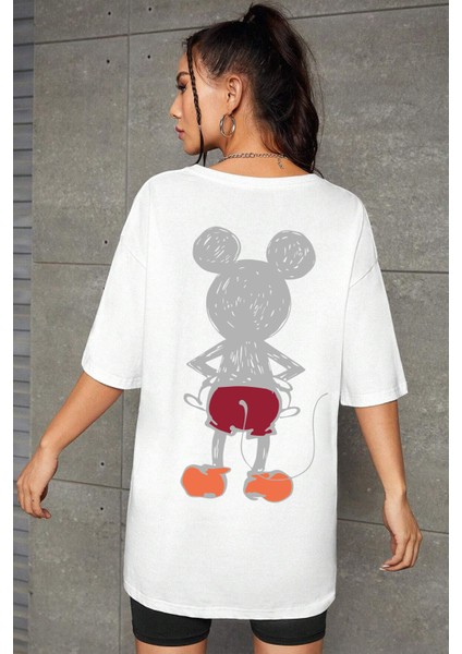 Only Trendwear Mause Baskılı T-Shirt