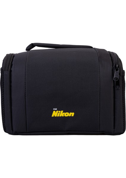Nikon Baskılı Kare Çanta