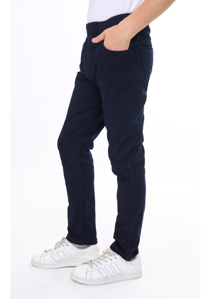Okul Pantolonu Beli Lastikli Kaşkorseli ECCK-BYMİK-JEAN-8431-8331