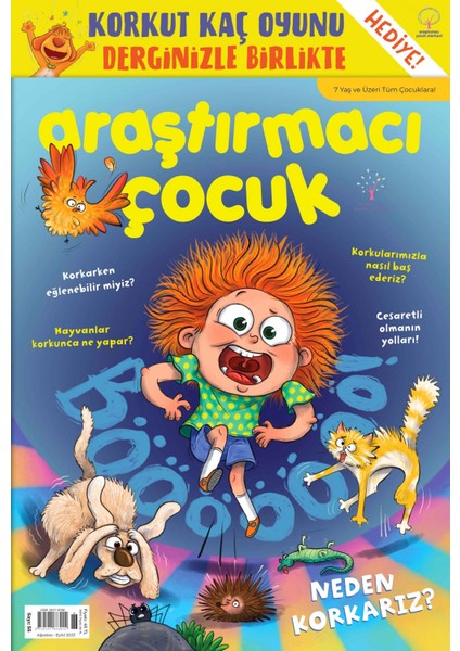Araştırmacı Çocuk Dergisi - 55. Sayı - Neden Korkarız?