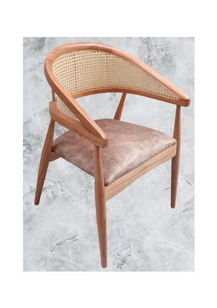 Sandalye ST İnci Hasır Klasik Model Ortopedik Oturum Kayın Ayak Soho kumaş Elyapı fiyatları