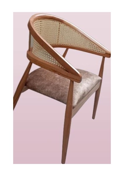 Sandalye ST İnci Hasır Klasik Model Ortopedik Oturum Kayın Ayak Soho kumaş Elyapı fırsatları