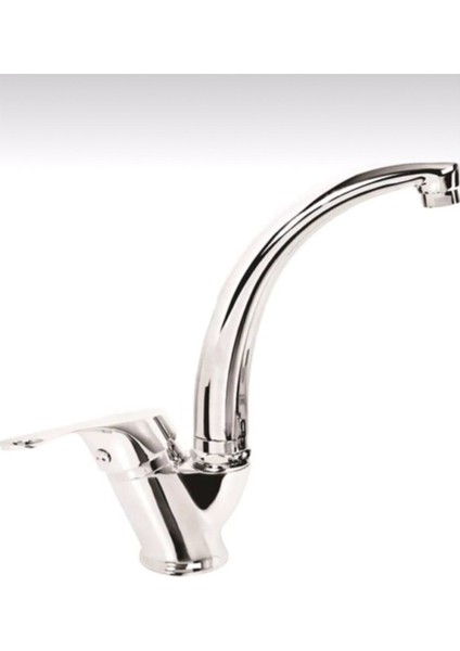 Mix Kuğu 5 Yıl Güvence Musluk Batarya Banyo Evye ( Çift Su Girişli)