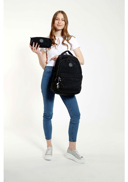 Crazy Sırt Çantası Black K1438 fırsatları